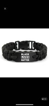 Load image into Gallery viewer, BLACK LIVES MATTER bracelets