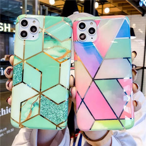 Geometric phone case