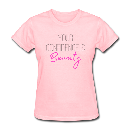 Confidence is Beauty - pink